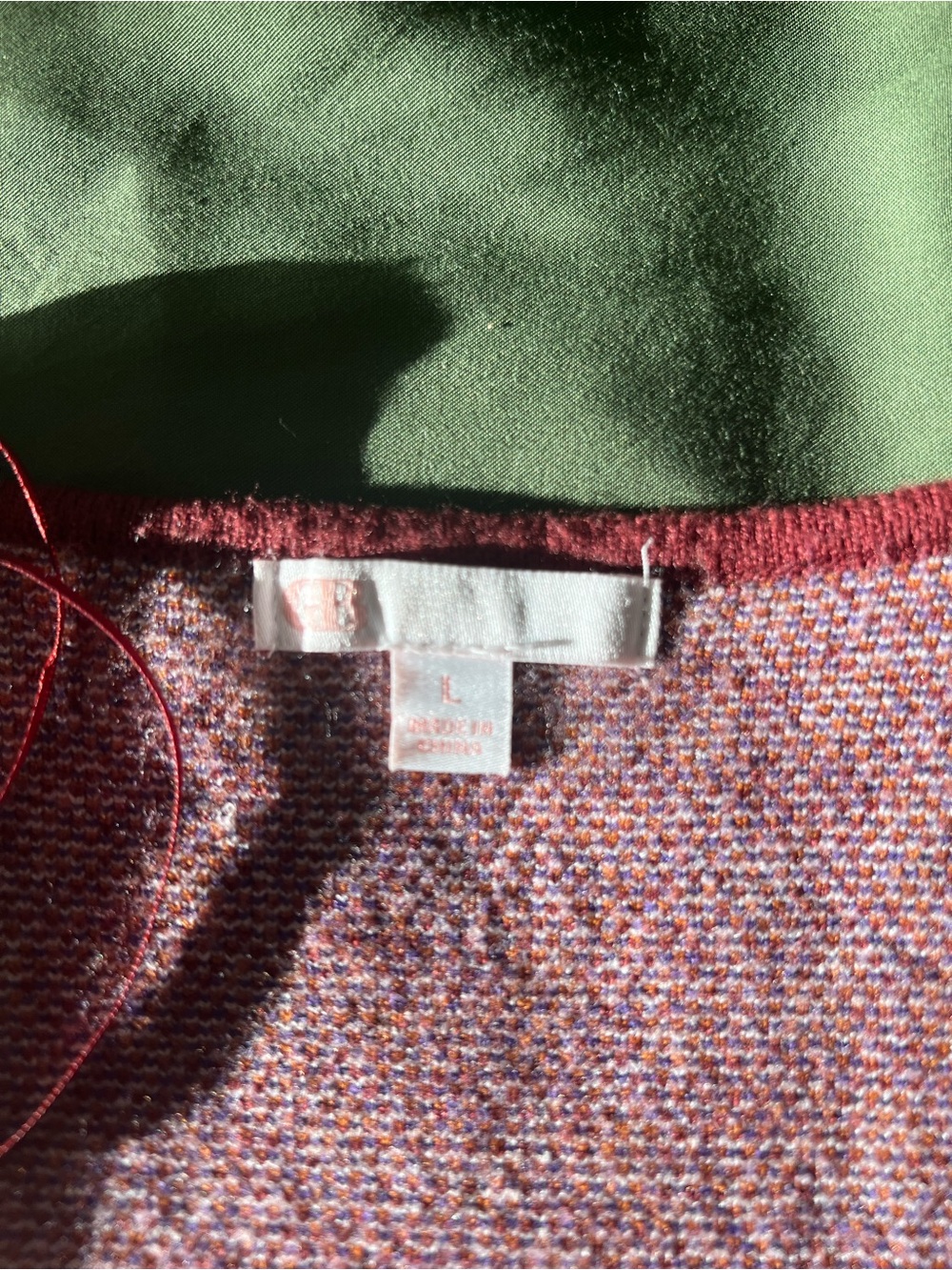 Gianni Bini Women's Knit Tweed Skirt in Pink Blend